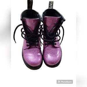 Doc Martens glittered boots